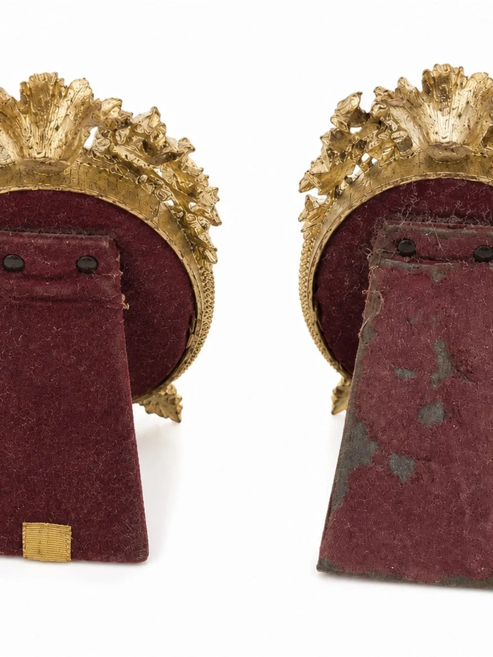 Vintage Gold Ornate Picture Frames Set 2 Hollywood Regency ⭐